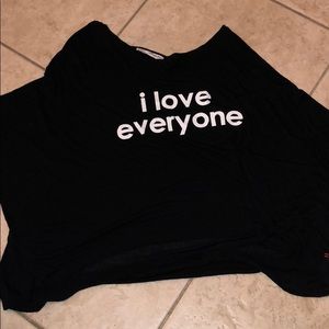 NWOT PEACE LOVE WORLD long sleeve top